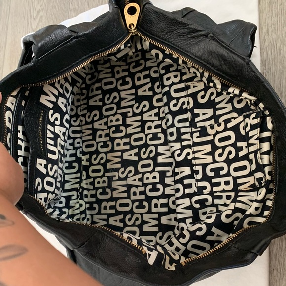 Marc by Marc Jacobs leather overnight bag